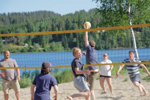 Volleyballglimt. Foto: Astri Kløvstad