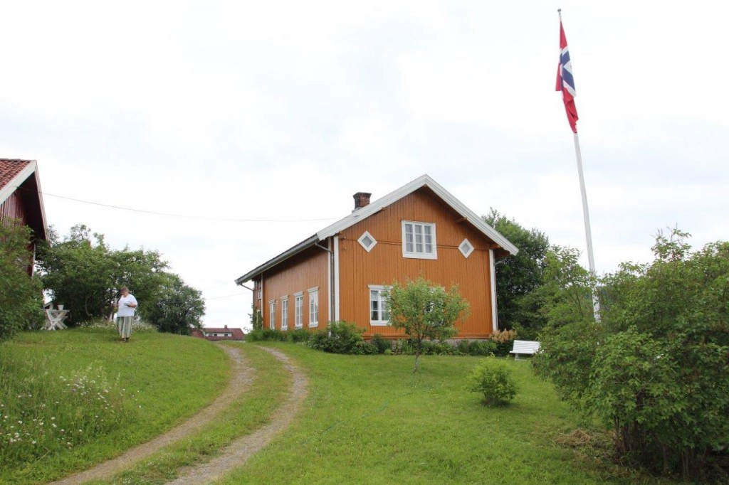 Eidskog bygdetun Almenninga er et trivelig sted om sommeren.
