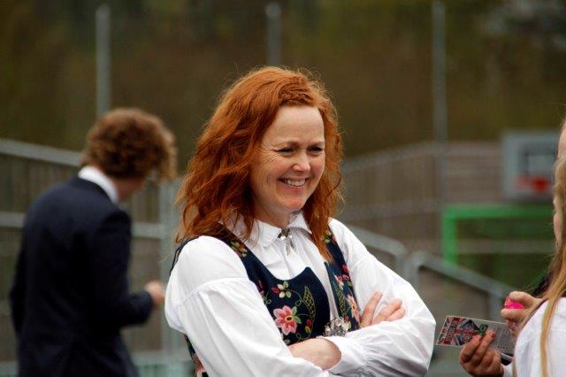 FAU-leder Birgit Gulbrandsen har all grunn til å være fornøyd med arrangementet